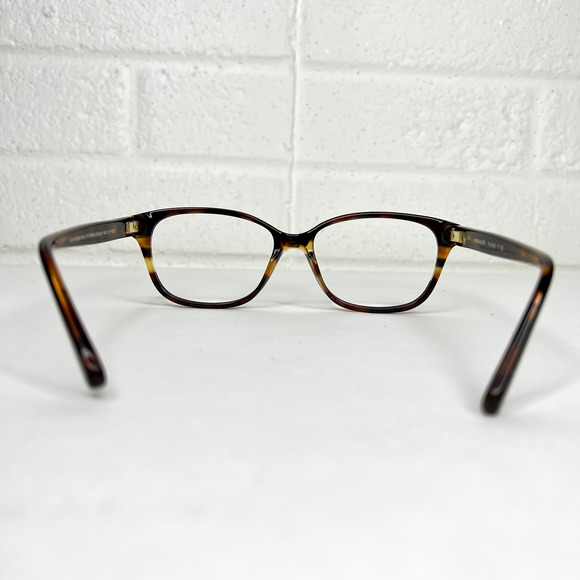 COACH HC6103 5444 Aubgn Navy Tortoise Red Varsity Stripe Eyeglasses 54-16 H715 - Picture 4 of 8